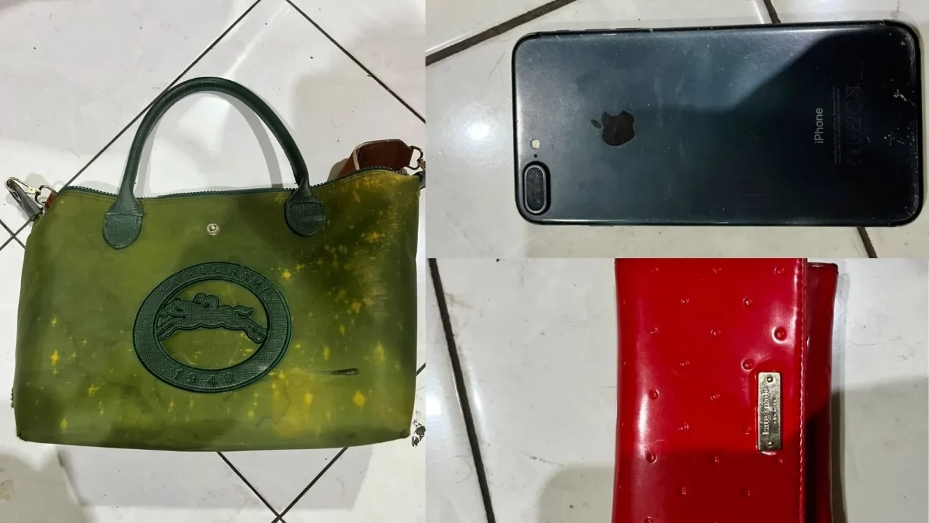 Barangbukti yang berhasil diamankan oleh kepolisian