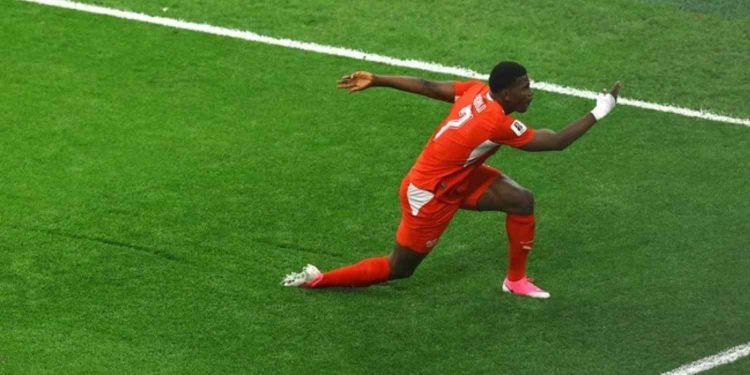 Breel Embolo Cetak Gol