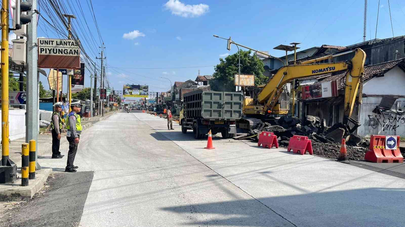 Contraflow Simpang Tiga Piyungan Diterapkan Lagi, Pengendara Diminta Berangkat Lebih Awal