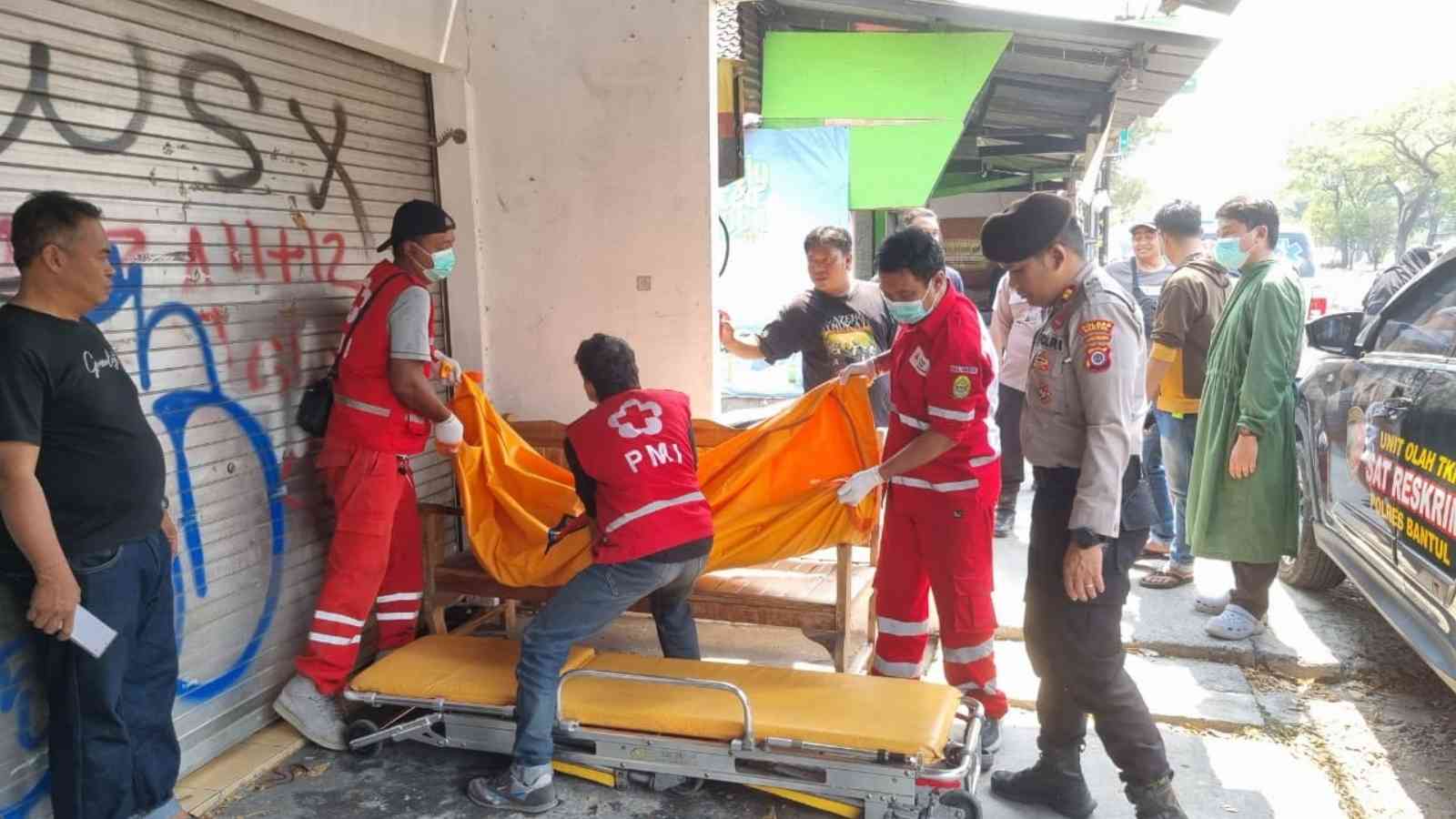 Ditemukan Orang Meninggal di Depan Ruko Tamantirto, Tidak Ditemukan Tanda Kekerasan