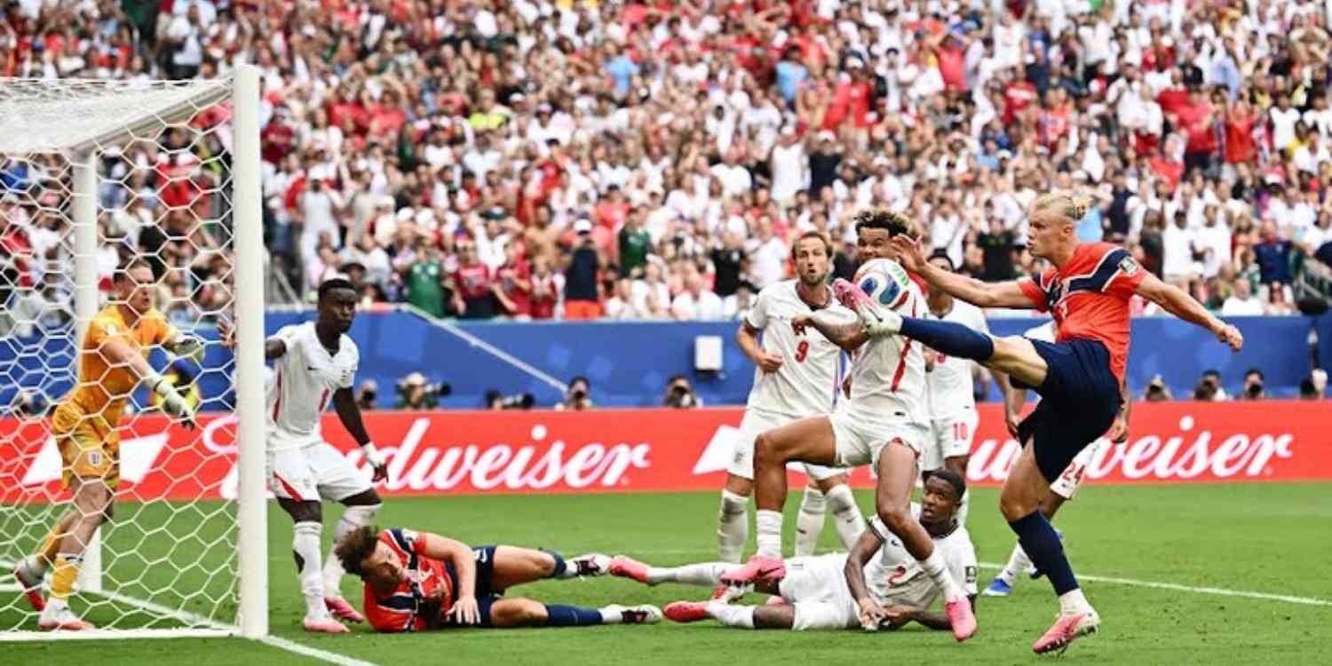 Fakta Menarik Norwegia vs England, dari Brace Bellingham hingga Haaland Buntu