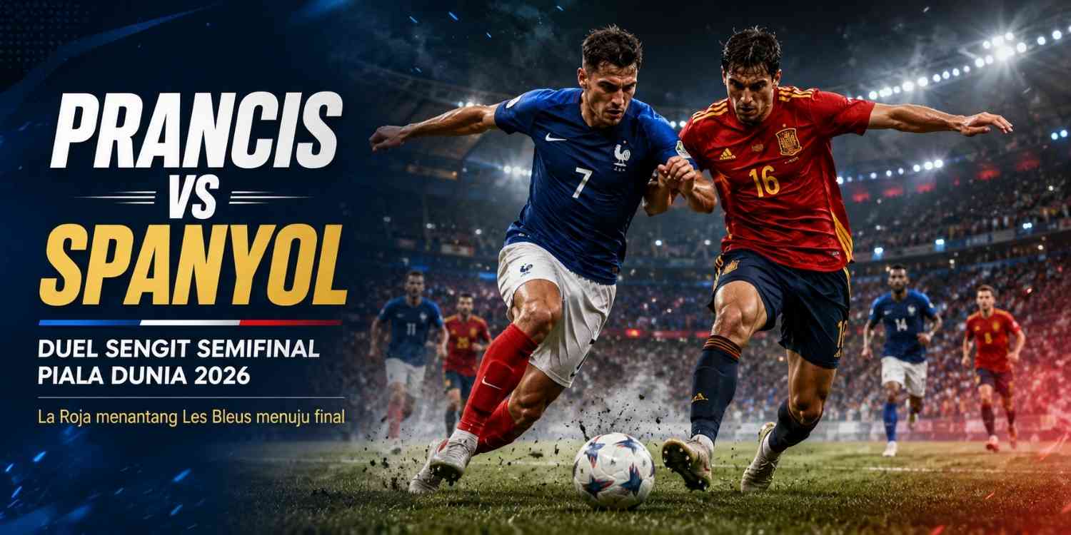 Fakta Menarik Prancis vs Spanyol, Dari Kemenangan di Perempat Final hingga Persaingan Menuju Final