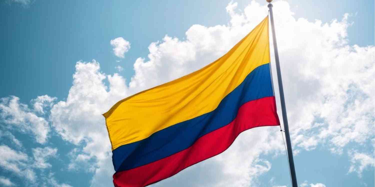 Foto Bendera Colombia