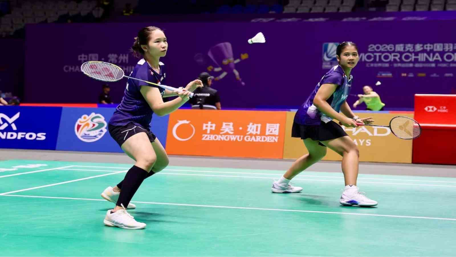 Ganda putri Indonesia Rachel Allessya RoseFebi Setianingrum lolos ke 16 besar Tiongkok Terbuka 2026