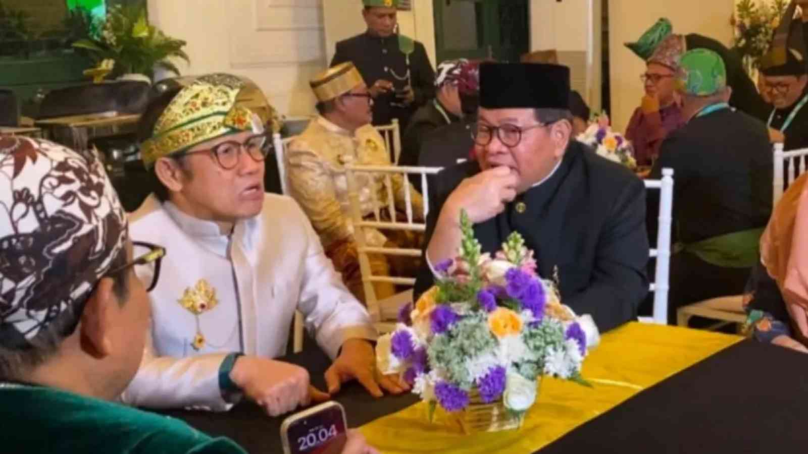 Gubernur DKI Jakarta Pramono Anung memberikan sambutan dalam acara Hari Lahir ke-28 dan Pelantikan DPC PKB Se-Indonesia