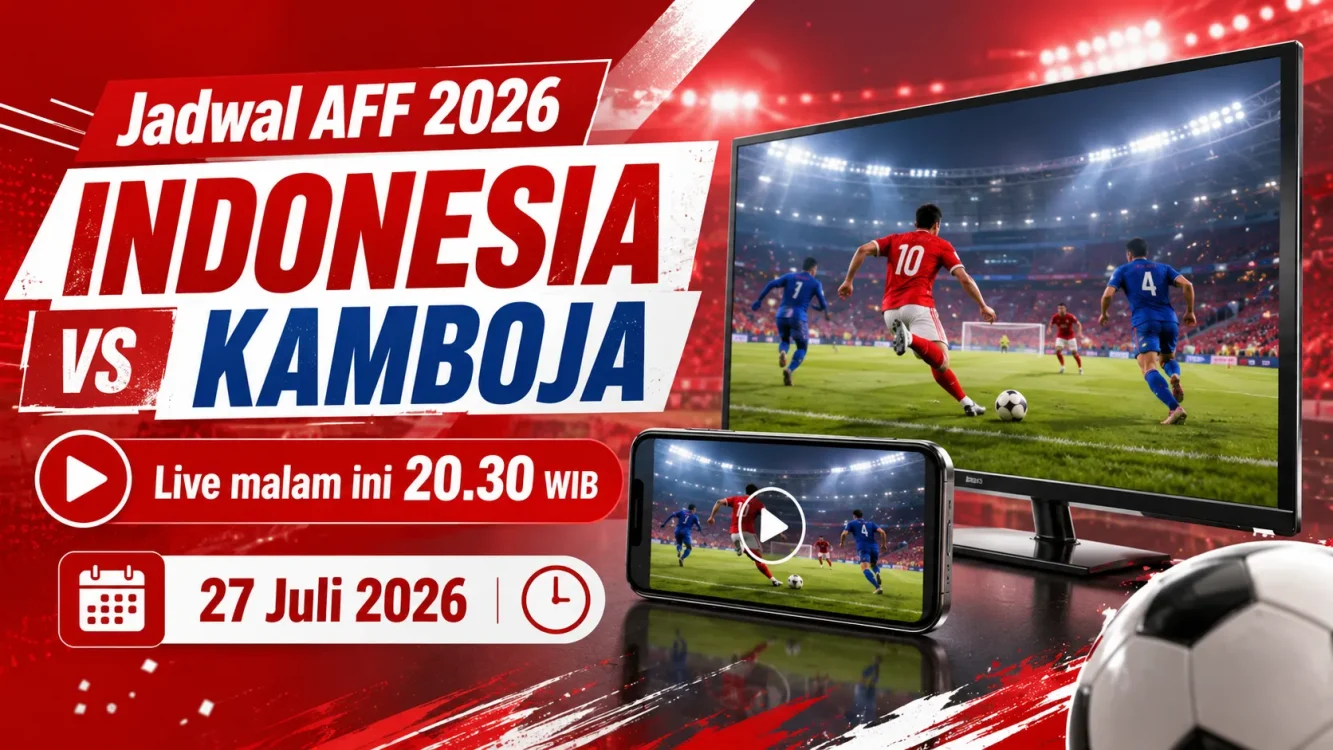 Jadwal AFF 2026 Indonesia Vs Kamboja