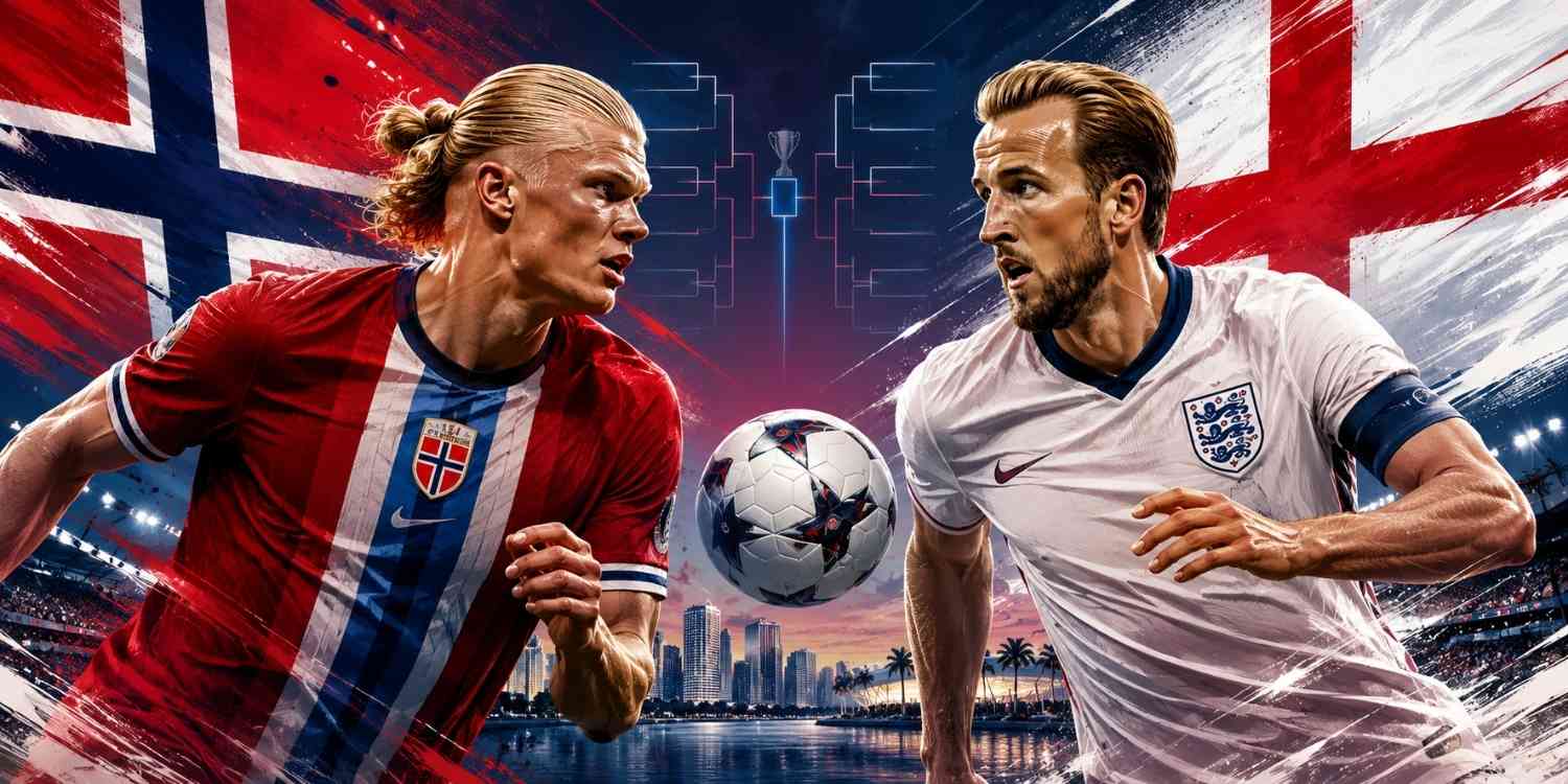 Jadwal dan Prediksi Norwegia vs Inggris Laga Ketat Menanti di Perempat Final