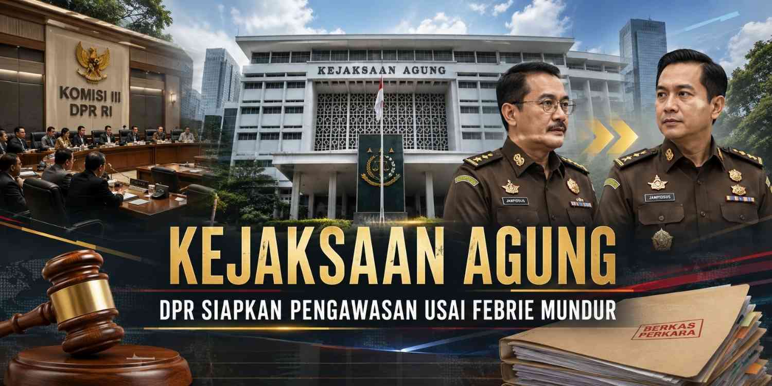 Komisi III DPR Siapkan Tim Pengawas Usai Febrie Adriansyah Mundur