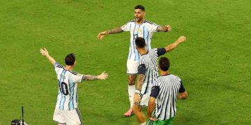 Lionel Messi Cetak Gol, Argentina Kalahkan Cabo Verde 3-2 dan Amankan Tiket ke Babak 16 Besar
