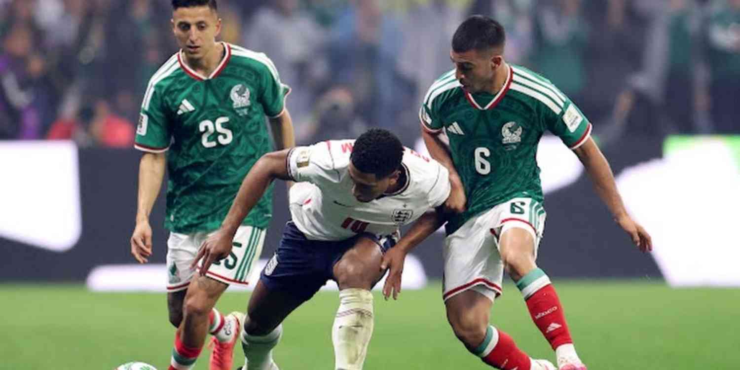 Live Mexico vs England Skor 2-1 untuk Inggris, Duel Babak 16 Besar Berjalan Panas