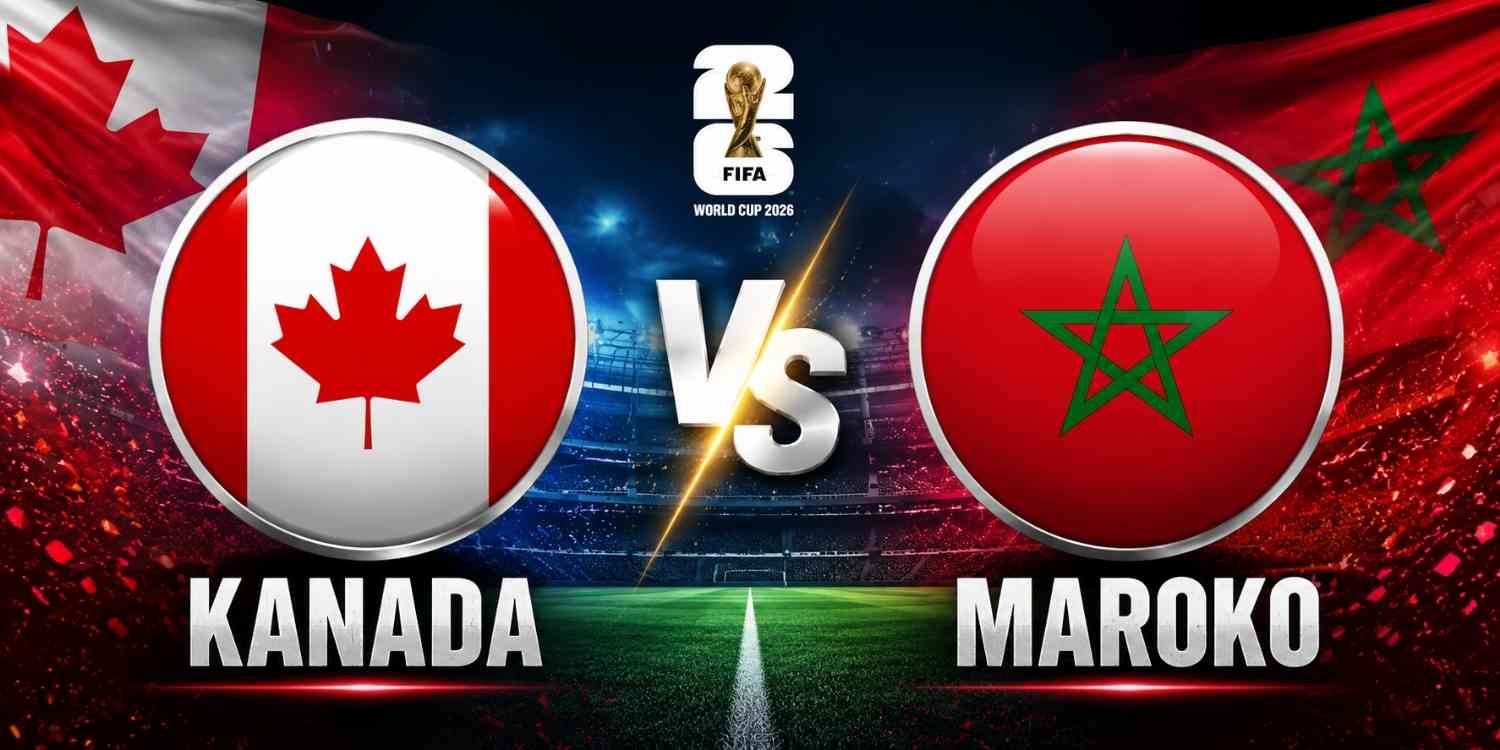 Live Streaming Kanada vs Maroko Hari Ini Jadwal, Link Nonton Babak 16 Besar Piala Dunia 2026