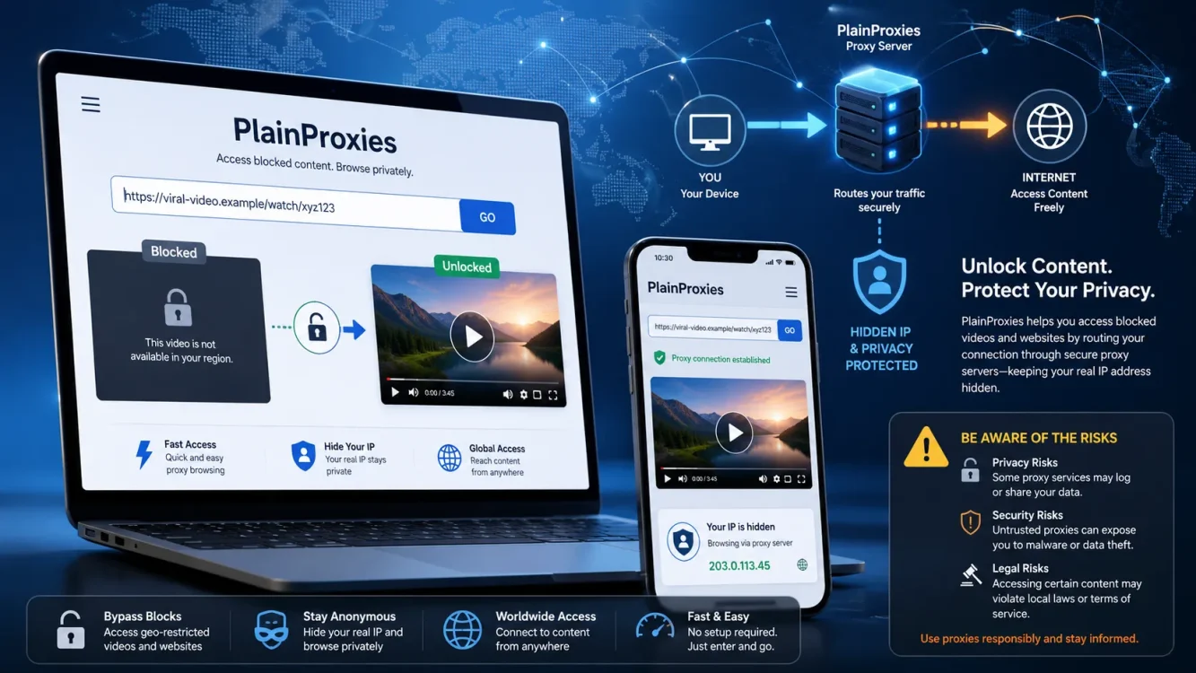 PlainProxies Video Viral