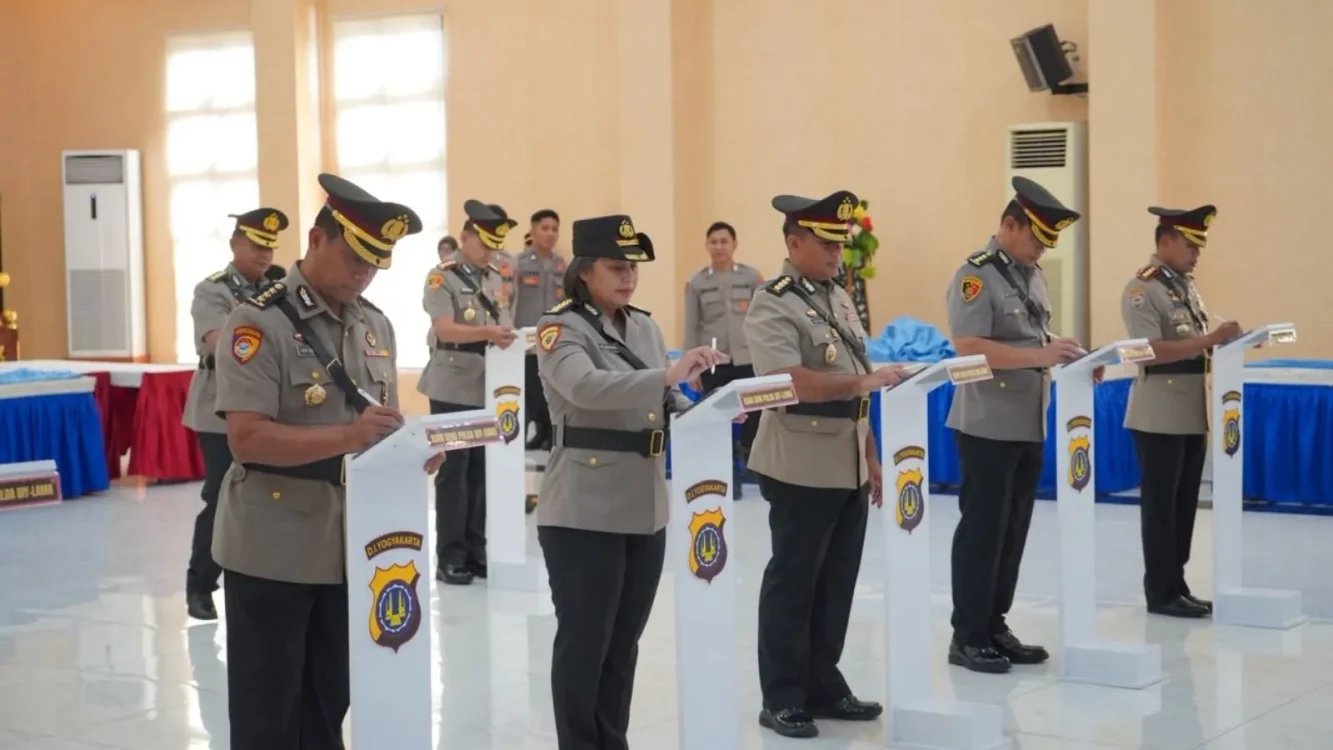 Polda DIY Ganti Lima Pejabat Strategis untuk Perkuat Pelayanan Masyarakat