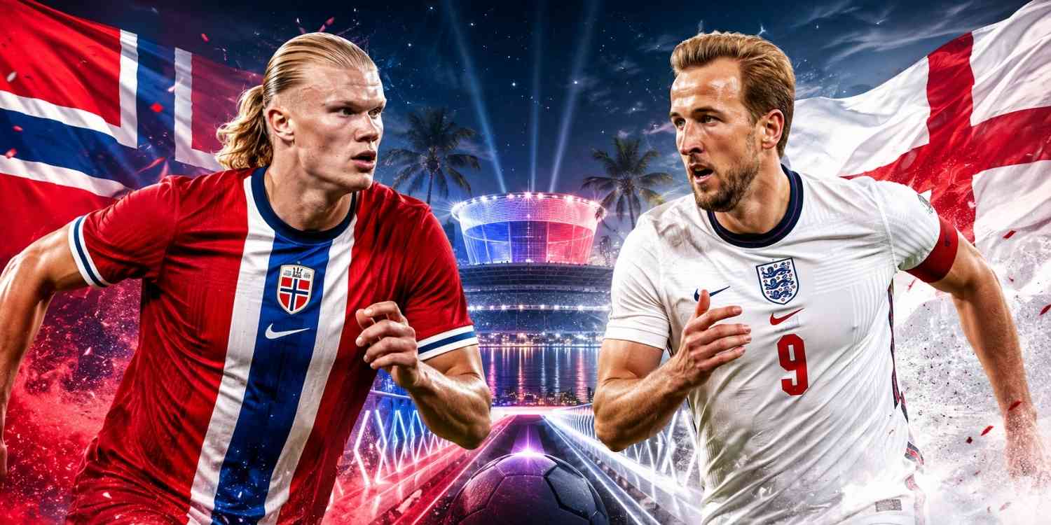 Prediksi Norwegia vs Inggris di Piala Dunia 2026 Duel Haaland dan Kane Berebut Tiket Semifinal