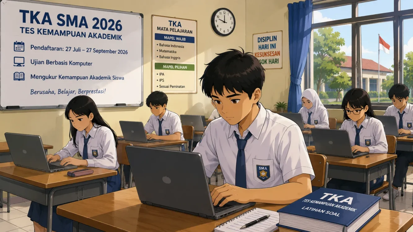 TKA SMA 2026 Segera Dibuka, Cek Jadwal dan Syarat Daftarnya