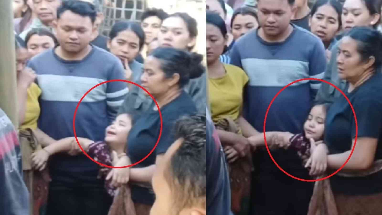 Tangisan Putri Bungsu KD Viral, Sang Ayah Tewas Dihajar Massa di Tabanan