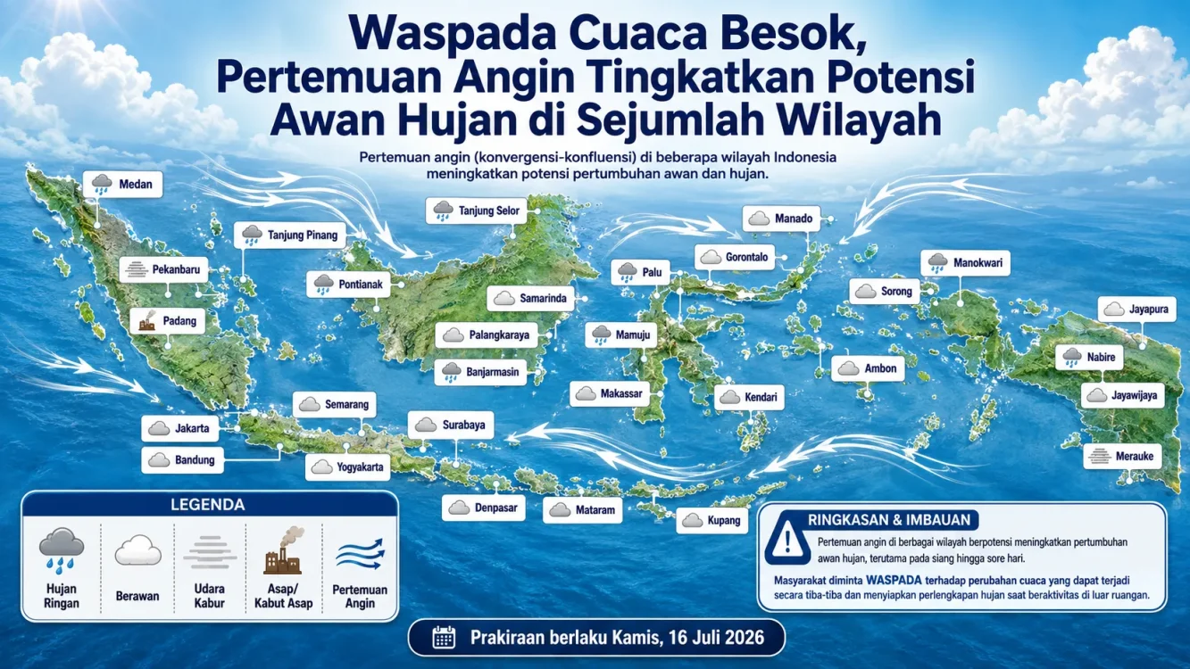 Waspada Cuaca Besok