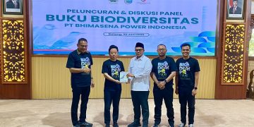 PT Bhimasena Power Indonesia Luncurkan Buku Biodiversitas di Batang