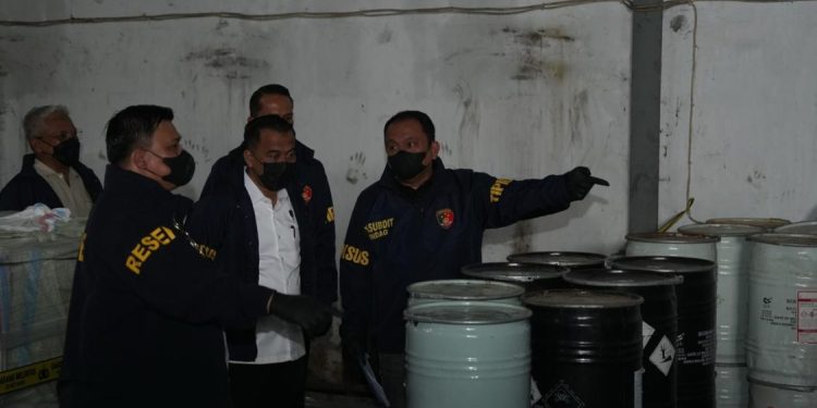 Bareskrim Polri Bongkar Peredaran Sianida untuk Tambang Ilegal