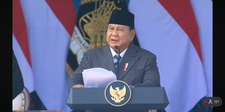 Presiden Prabowo Tegaskan Polri Harus Adil di HUT Bhayangkara ke-80