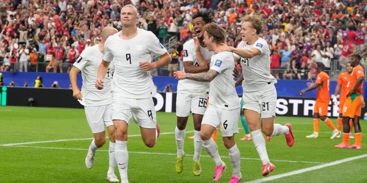 Norwegia Lolos ke Babak 16 Besar Usai Kalahkan Pantai Gading 2-1