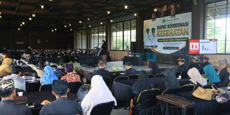 Pemkab Banyuwangi Tingkatkan Konsolidasi Layanan Kesehatan hingga Posyandu