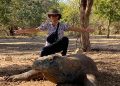 Peneliti UGM Temukan Parasit Kapsulotaenia sandgroundi pada Komodo