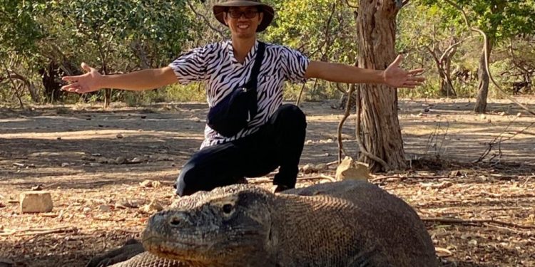 Peneliti UGM Temukan Parasit Kapsulotaenia sandgroundi pada Komodo