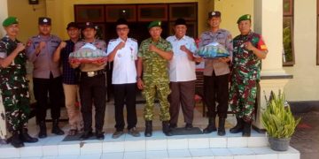 Sinergi TNI-Polri di Hari Bhayangkara ke-80 di Giligenting