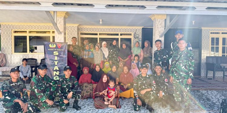 Yonif TP 931/KJ Tingkatkan Kesadaran Kesehatan Warga Sumenep Lewat Program Sitangkas