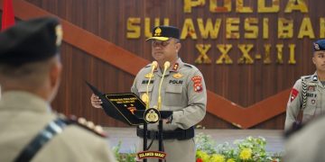 Kapolda Sulbar Pimpin Sertijab, Tegaskan Jabatan Sebagai Amanah
