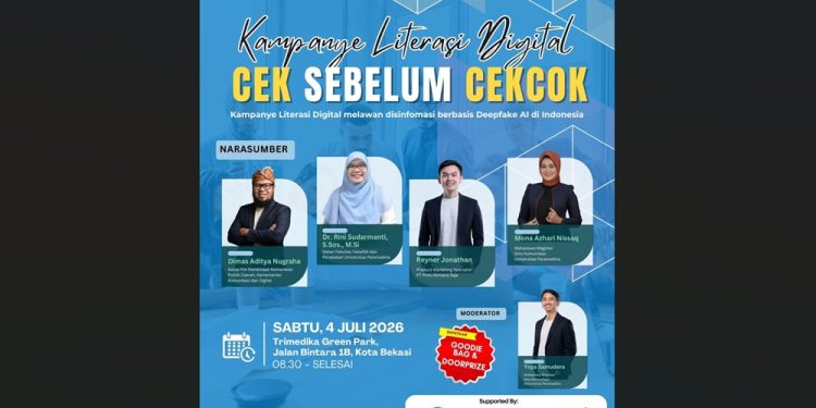Pelatihan Literasi Digital di Bintara Tingkatkan Kesadaran Konten AI Manipulatif