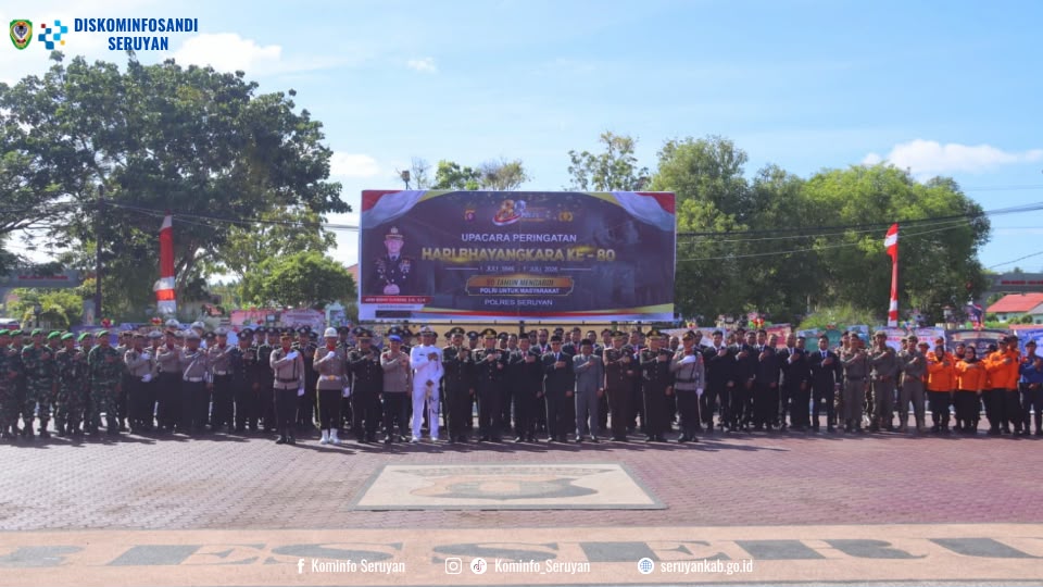 Bupati Seruyan Apresiasi Sinergi Polres dalam Peringatan Hari Bhayangkara