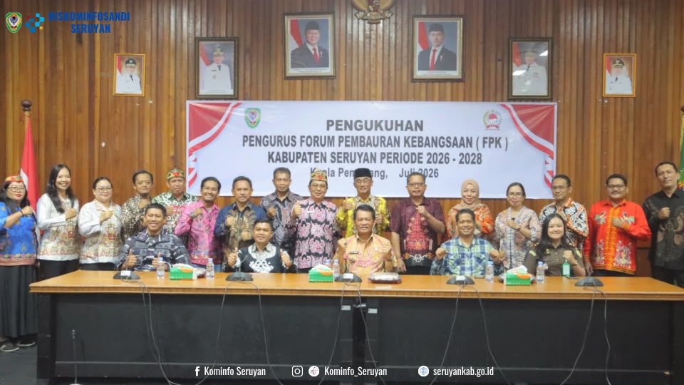 Bupati Seruyan Lantik Pengurus FPK, Dorong Sinergi untuk Stabilitas Daerah