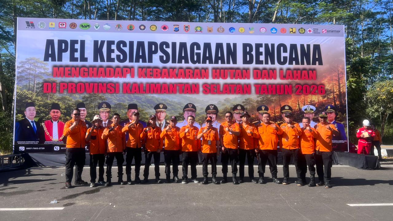 BPBD Balangan Tingkatkan Kesiapsiagaan Karhutla Pasca Apel Provinsi