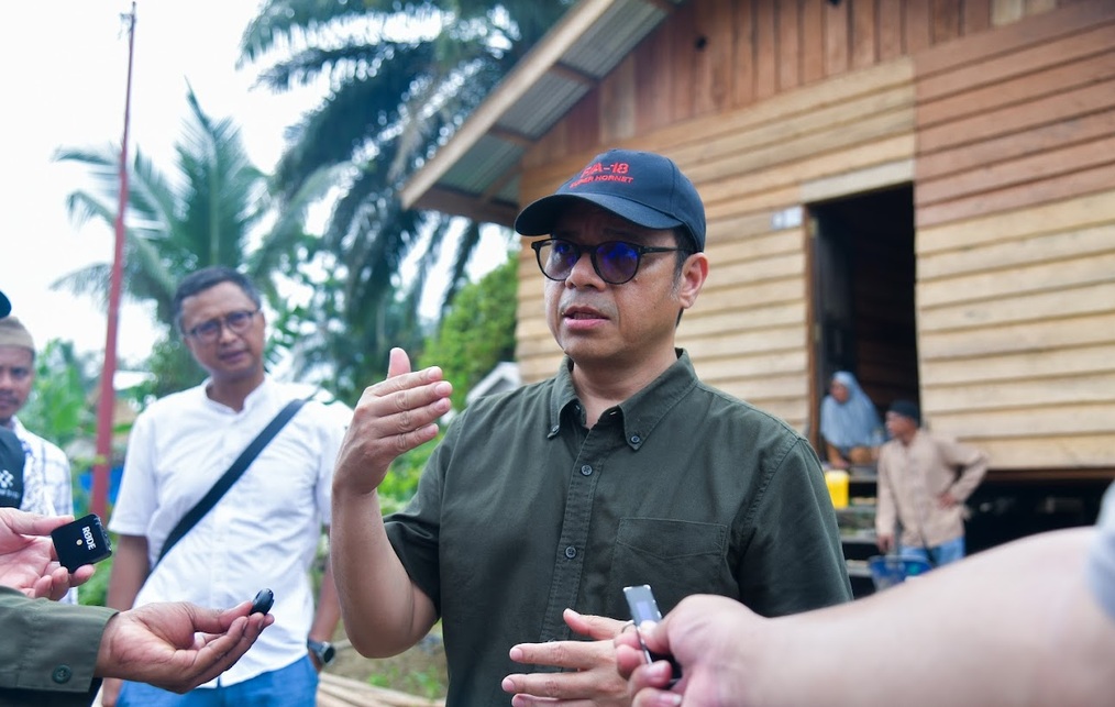 Internet Diperkuat di Huntara Aceh Tamiang untuk Dukung Pembelajaran Anak