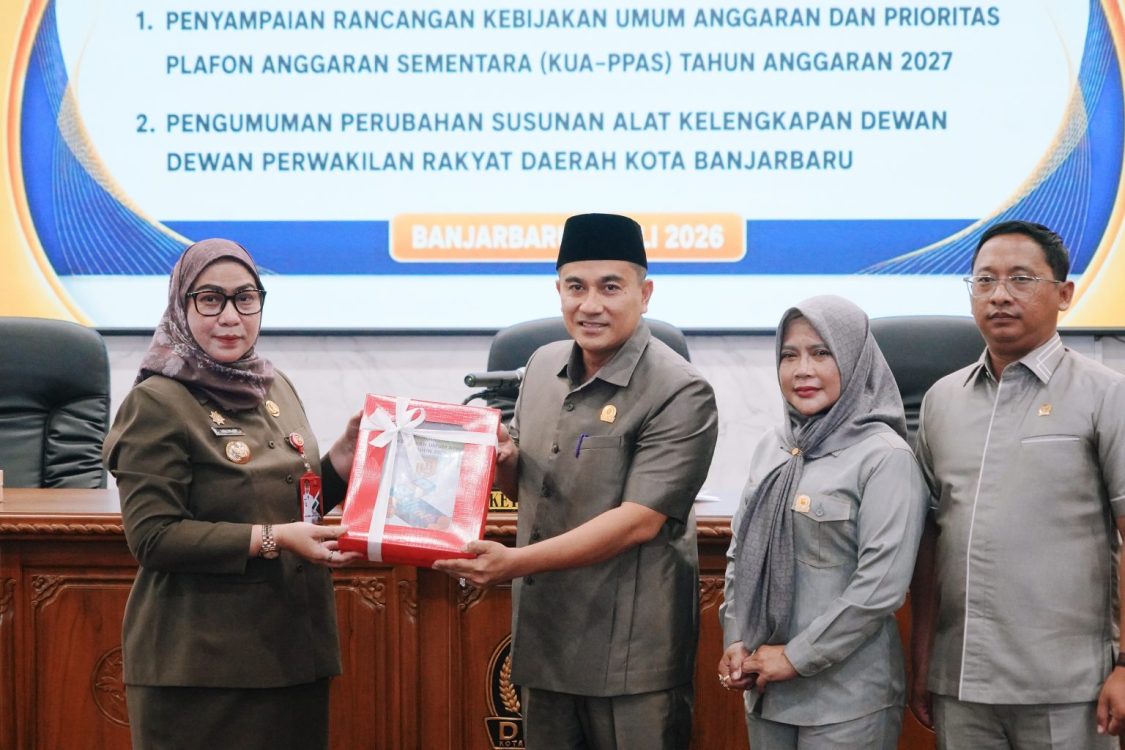 DPRD Banjarbaru Bahas Rancangan KUA-PPAS 2027 dan Perubahan AKD