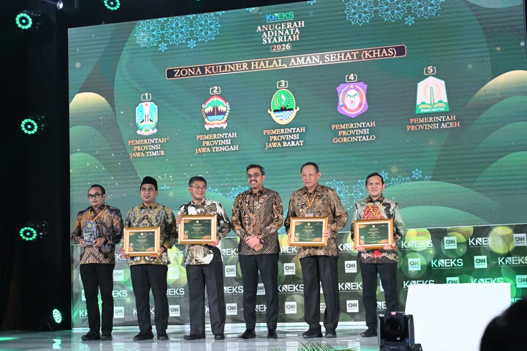 Gorontalo Raih Tiga Penghargaan di Anugerah Adinata Syariah 2026