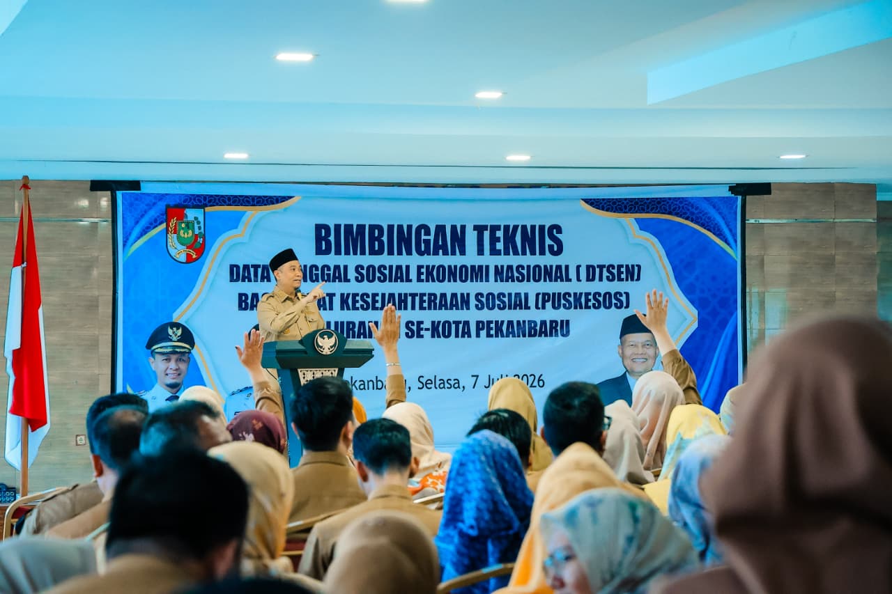 Pemko Pekanbaru Perkuat Validitas Data untuk Bansos Tepat Sasaran