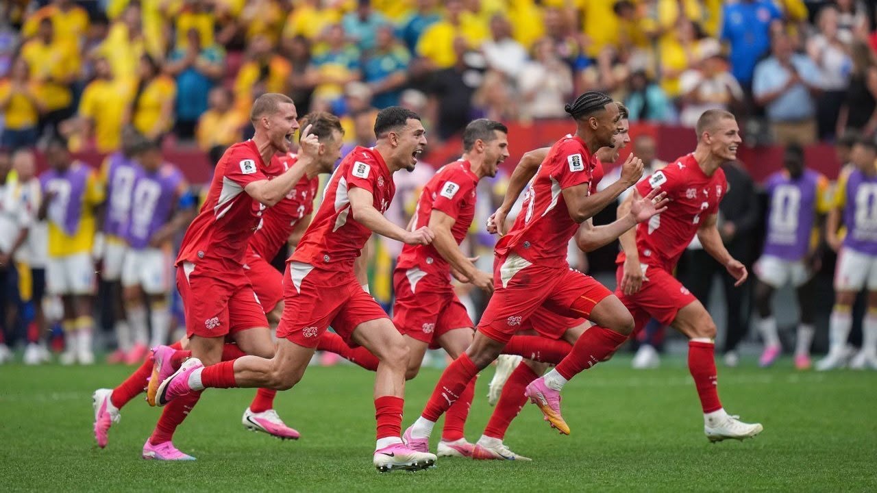 Swiss Lolos ke Perempat Final Piala Dunia 2026 Usai Kalahkan Kolombia