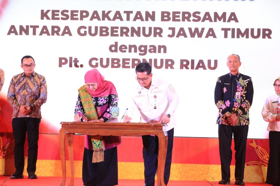 Riau dan Jawa Timur Jalin 11 Kerja Sama, Dorong Investasi dan Ekonomi