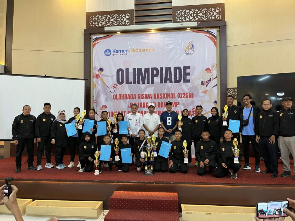 Banjarbaru Raih Juara Umum O2SN SMP Kalsel, Siap Bersaing di Tingkat Nasional