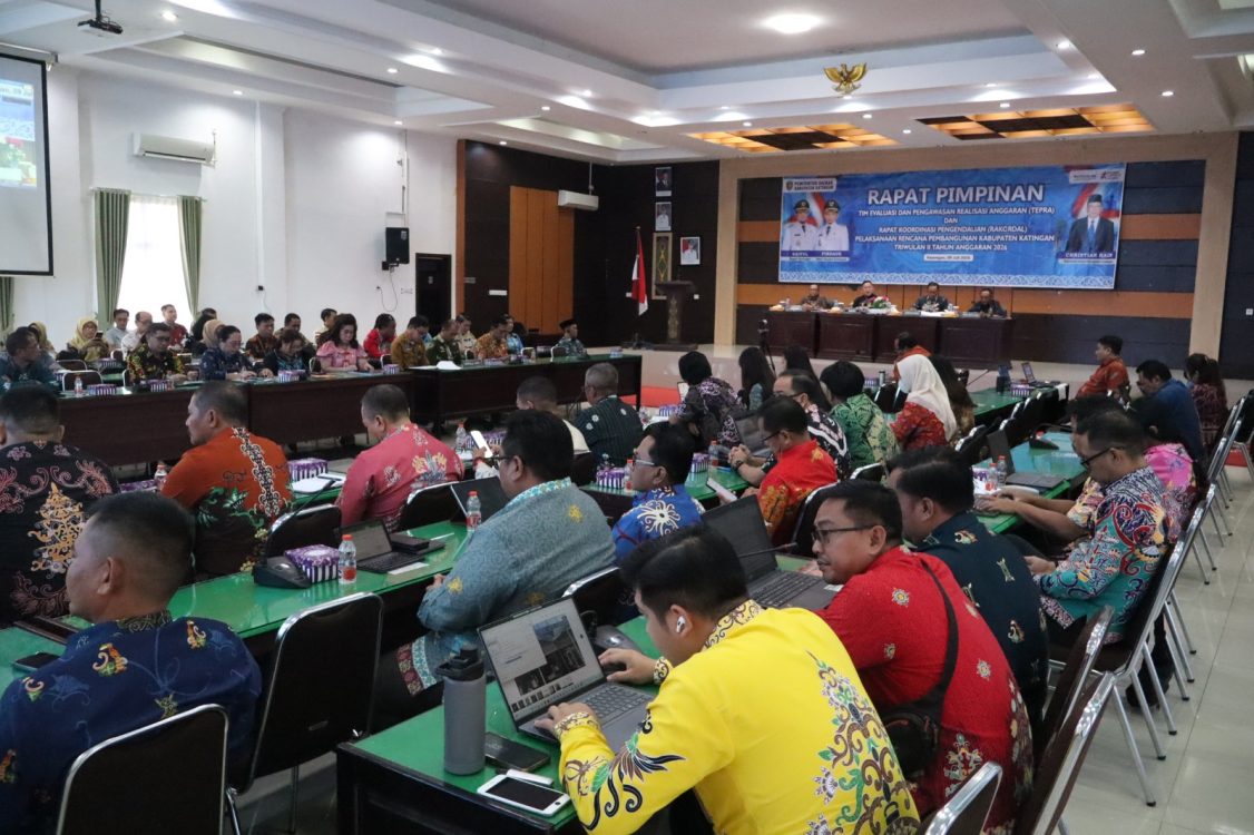 Bupati Katingan Dorong Inovasi OPD Hadapi Pengurangan Dana Transfer