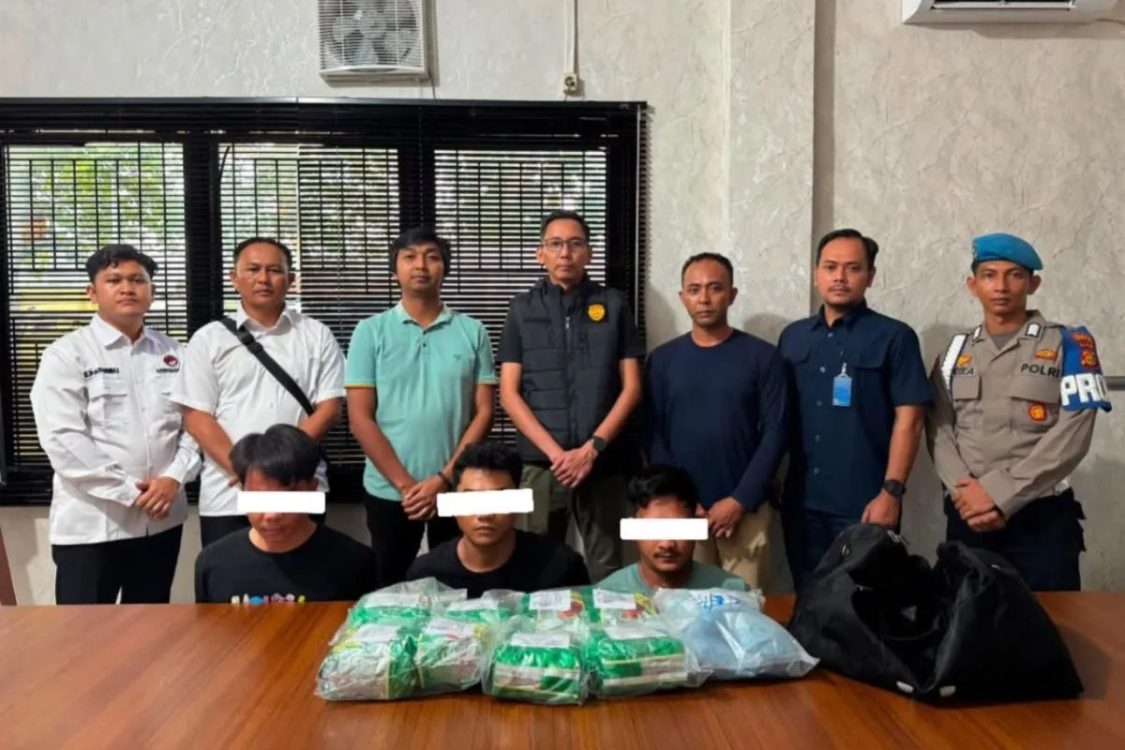 Polres Bengkalis Amankan 8 Kilogram Sabu dan 5.000 Pil Ekstasi