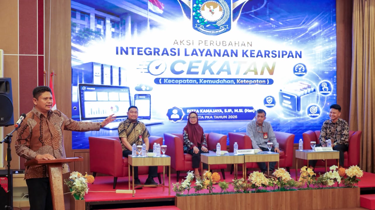 Inovasi CEKATAN Tingkatkan Layanan Kearsipan di Ditjen Bina Adwil