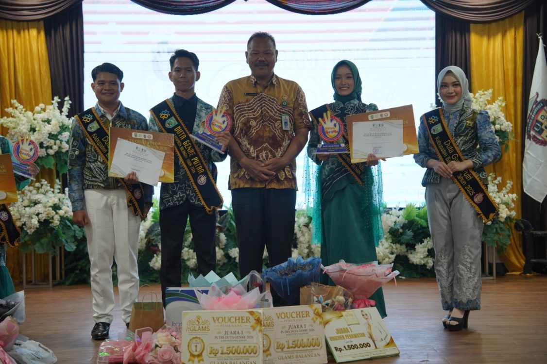Muhammad Wildan dan Ida Auliyanti Terpilih Sebagai Duta Genre Balangan 2026