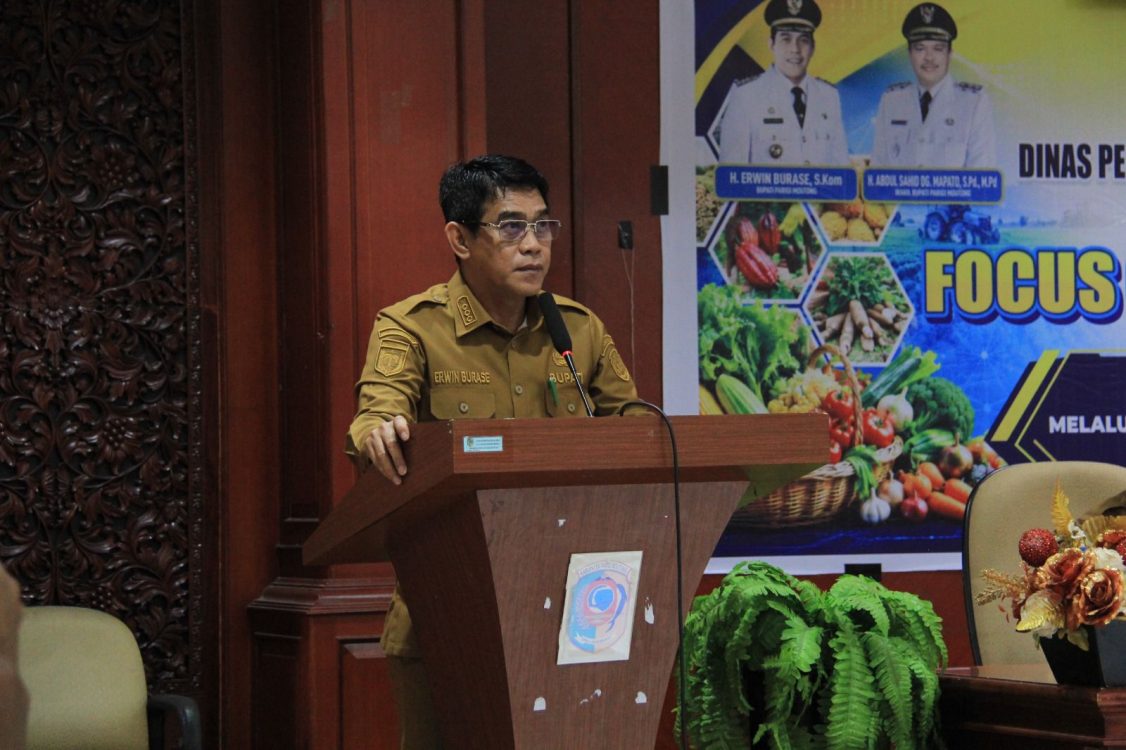 Bupati Parigi Moutong Dorong Hilirisasi Pangan Lewat Diskusi Terarah