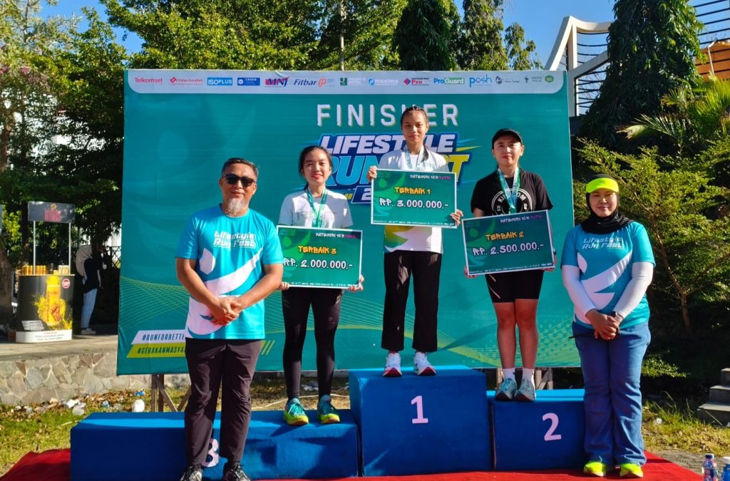 Dinkes P2KB Gorontalo Sukses Gelar Lifestyle Run Fest 2026, Dapat Apresiasi