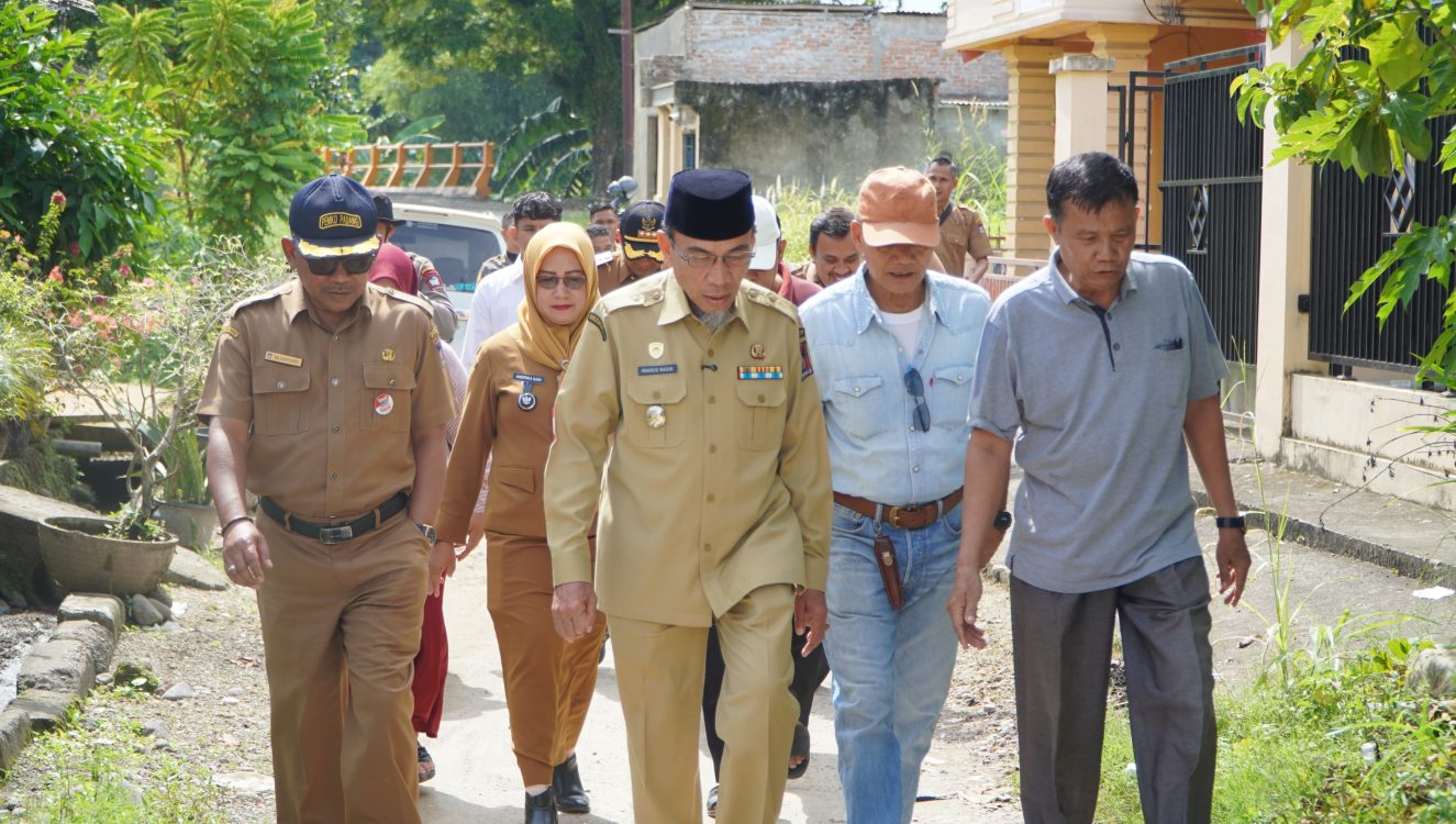 Pemko Padang Siapkan Betonisasi Jalan di Surau Gadang
