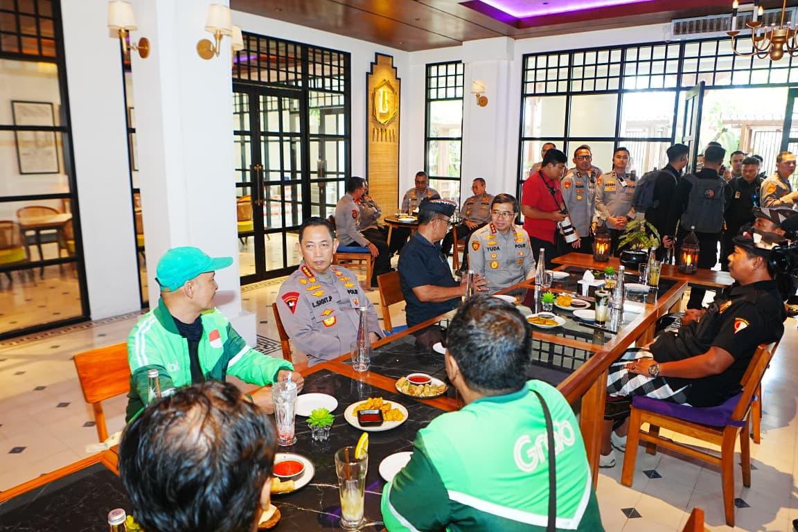 Polri Tingkatkan Kerja Sama dengan Pecalang dan Ojol untuk Keamanan Bali